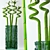 Elegant Bamboo Vase 3D model small image 1