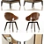 Modern Chair Collection - Pack Set 3D model small image 2