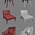 Modern Chair Collection - Pack Set 3D model small image 3