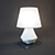 Porcelain Table Lamp 3D model small image 1