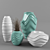 Elegant Vases Set  3D model small image 1