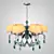 Elegant Proton Chandelier Mn 114PP 3D model small image 1