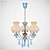 Elegant Matteo HY785 Chandelier 3D model small image 1