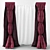 Classic Elegance Curtains 3D model small image 1