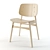 Soborg Chair: Scandinavian Elegance 3D model small image 1