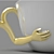 Silver Hand Cup: Elegant and Unique 3D model small image 3