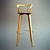 Stylish Magazine-Inspired Chair 3D model small image 1
