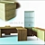 Modern Office Furniture 3D model small image 1