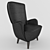 Elegant Ergonomic Chair 3D model small image 1