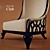 Modern Club Armchair 3D model small image 3