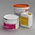 Precision Paint and Varnish Containers 3D model small image 1