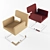 Title: Stylish Domodinamica Elle Chair 3D model small image 1