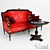 "Grand" "Beatrice" Sofa & Table Set 3D model small image 1