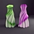 Elegant Fractal Koch Vase 3D model small image 1