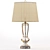 Elegant Crystal Castlebridge Table Lamp 3D model small image 1