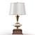 Vintage Brass Table Lamp 3D model small image 1