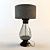 Color Glass Table Lamp 3D model small image 2