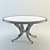 Product Title: Golden Accent Dining Table 3D model small image 2