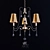Golden Vernisage Chandelier, 3 Lights 3D model small image 1