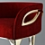 Elegant Chandra Barstool: Stylish & Comfortable 3D model small image 3