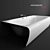 Aquamass Una Gamba: Innovative Bath 3D model small image 2