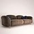  Heavenly Comfort: Cloud Sofa 3D model small image 1