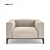 Giorgetti Aton Chair: Sleek and Stylish 3D model small image 2