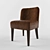 Stylish Barnes Dining Chair 3D model small image 1