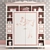 Sophie Premium Wood Wardrobe 3D model small image 1