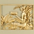 Serene Beauty: Bas-Relief Sculpture 3D model small image 1