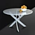 Bontempi Barone Dining Table 3D model small image 2