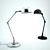 Stylish Desk Lamp 3D model small image 1