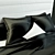 Luxury Black Bedding Set 3D model small image 3