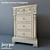 JOYPE Campina Bedside Table: Spanish Elegance for Your Bedroom 3D model small image 1