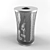 Outdoor Trash Bin 3D model small image 1