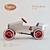 Retro-inspired Pedal Car for Kids 3D model small image 1