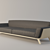 Hamper Sofa: Modern Style 3000х1000х770 3D model small image 1