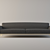 Hamper Sofa: Modern Style 3000х1000х770 3D model small image 2