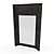 Neoclassical Laurel Mirror: Elegant and Timeless 3D model small image 1
