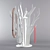 Title: Tree Candlestick with Jewelry Stand 3D model small image 1