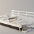 IKEA Sofa Bed with Drawers 3D model small image 1