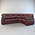 Elegant Comfort Sofa 3D model small image 3