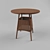 Stylish Woowen Table 3D model small image 1