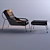 Zanotta Maggiolina Lounge Chair: Modern Comfort in Style 3D model small image 2