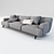 Poliform Tribeca Sofa: Elegant and Versatile 3D model small image 2