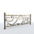 Elegant Iron Stair Guard 3D model small image 2