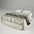 Dreamweaver Bed: Ultimate Comfort 3D model small image 1