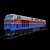 Title: Kazakh Rail Locomotive 3D model small image 1