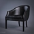 Modern elegance ABC Armchair 3D model small image 1