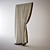 Modern Curtains: Sleek and Stylish 3D model small image 1